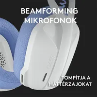 Logitech 981-001074 G435 Fejhallgató Lightspeed Bluetooth 10 m USB-C 20 Hz-20 kHz 45 Ohm Over-Ear Fehér-kék #4