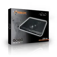 SBOX SBOX CP-19 CP-19 notebook hűtőpad 15,6" 140x140x15 mm ventilátor 1 db USB hub fekete #2