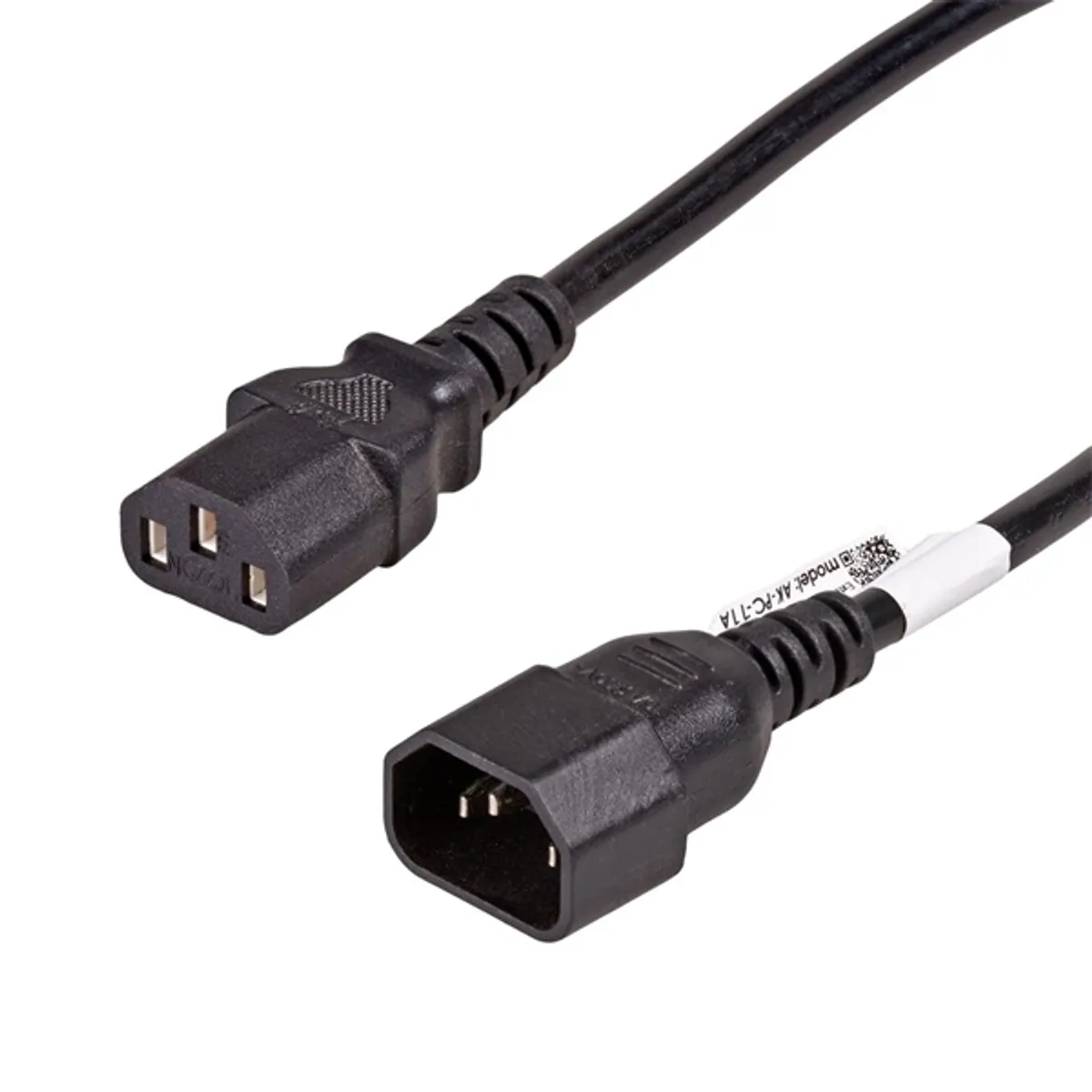 AKYGA AK-PC-11A C14-C13 tápkábel hosszabbító fekete 5 m #2