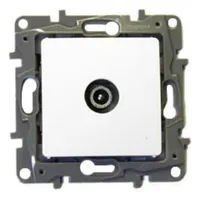 Legrand 764555 Niloé fehér tv aljzat végzáró IP20
