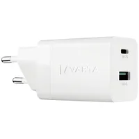 VARTA 57955101111 Speed Charger GaN PD USB C 20W és USB A 18W Fehér