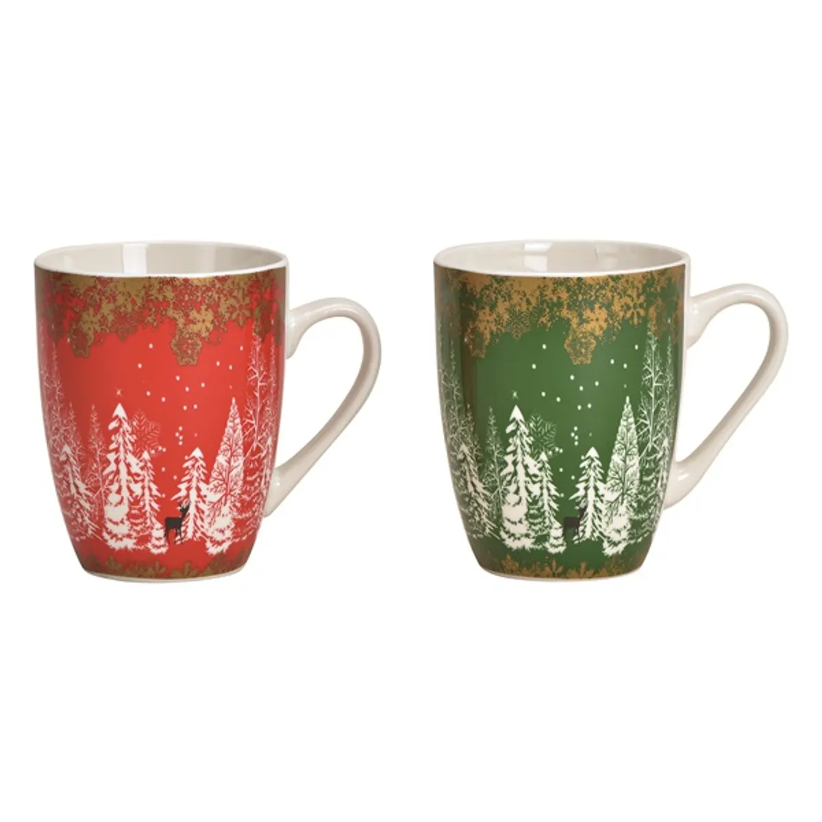 IRIS KARBÖG340_S porcelán bögre 340ml Karácsonyi #1
