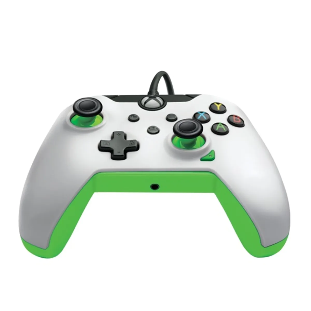 PDP 049-012-WG Xbox kontroller neon fehér zöld-fekete 250 cm USB PC Series X és S Xbox One #4