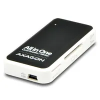 Axagon CRE-X1 külső 5-foglalatú kártyaolvasó USB 2.0 SD microSD MS CF XD
