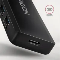AXAGON HUE-C1C USB-C hub 4x USB-A 5Gbps 19 cm kábel #4