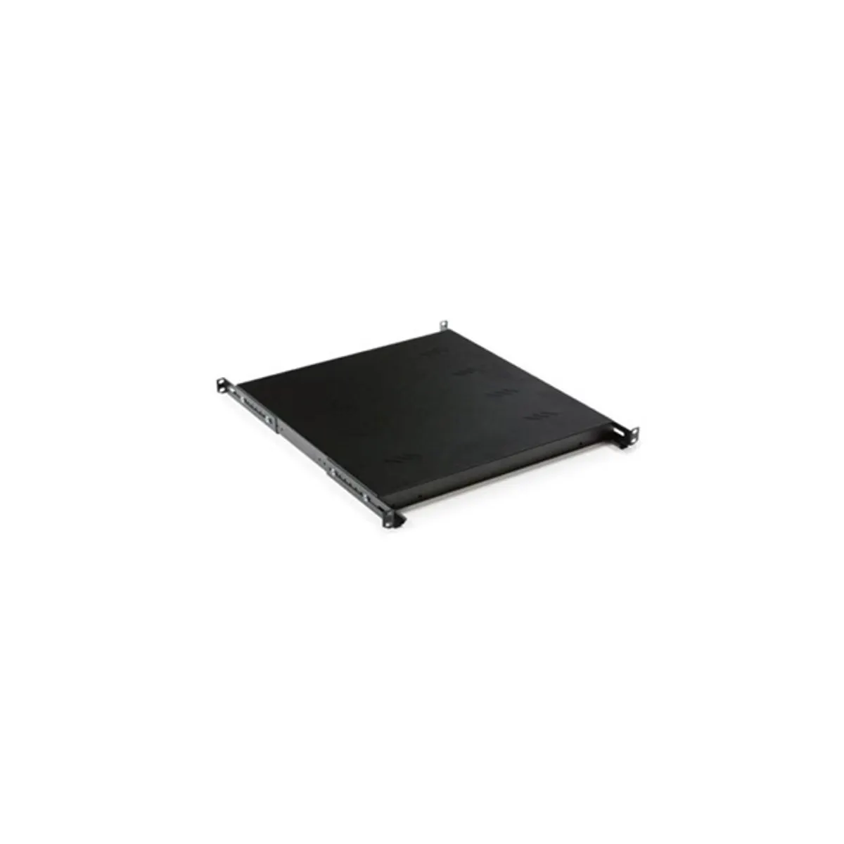 TRITON RAB-UP-350-A4 19" polc 1U 350mm perforált fekete #1