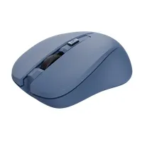 TRUST 25041 Mydo Silent Eco optikai egér 2,4 GHz USB vevőegység 1000-1800 DPI kék