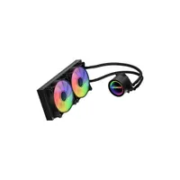 RAIDMAX LS240BK ARGB Infinita LS240 ARGB 2x120mm PWM ventilátor 240mm radiátor 275x120x27 mm #2