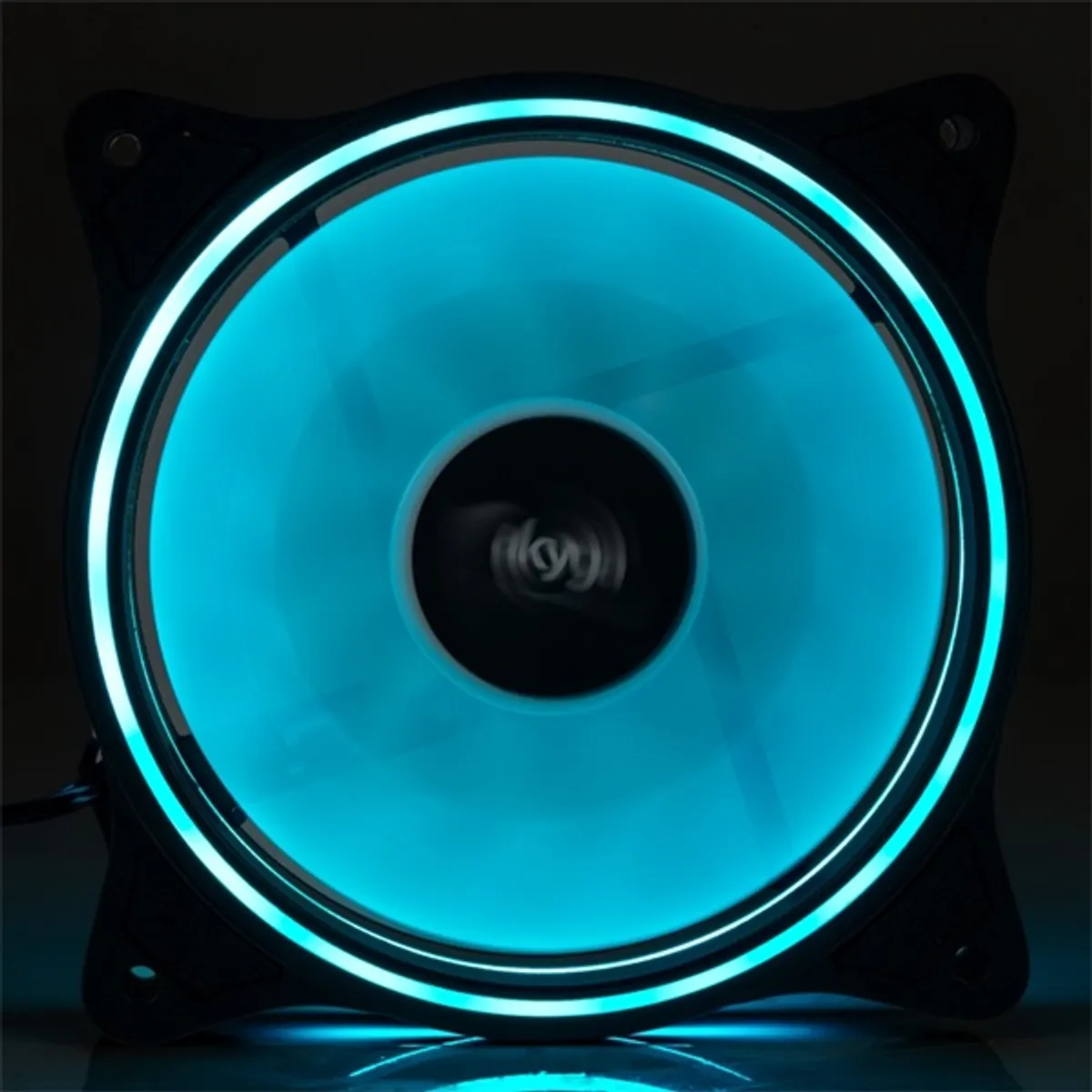 AKYGA AW-12D-RGB ház ventilátor 120 mm rgb 12V pwm sleeve 11 lapát 1100 rpm 23 dB #8