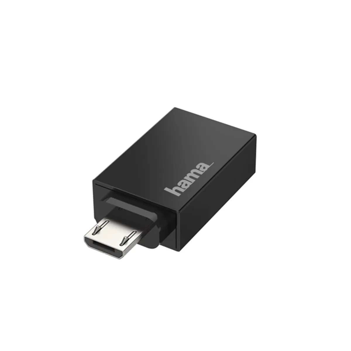 Hama 00200307 micro USB-OTG adapter fekete USB-A #1