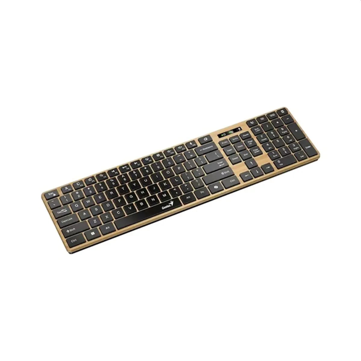 Genius 31320004404 vezeték nélküli billentyűzet fa kivitel magyar nyelv RF Bluetooth USB 10 m numerikus billentyűzet #2