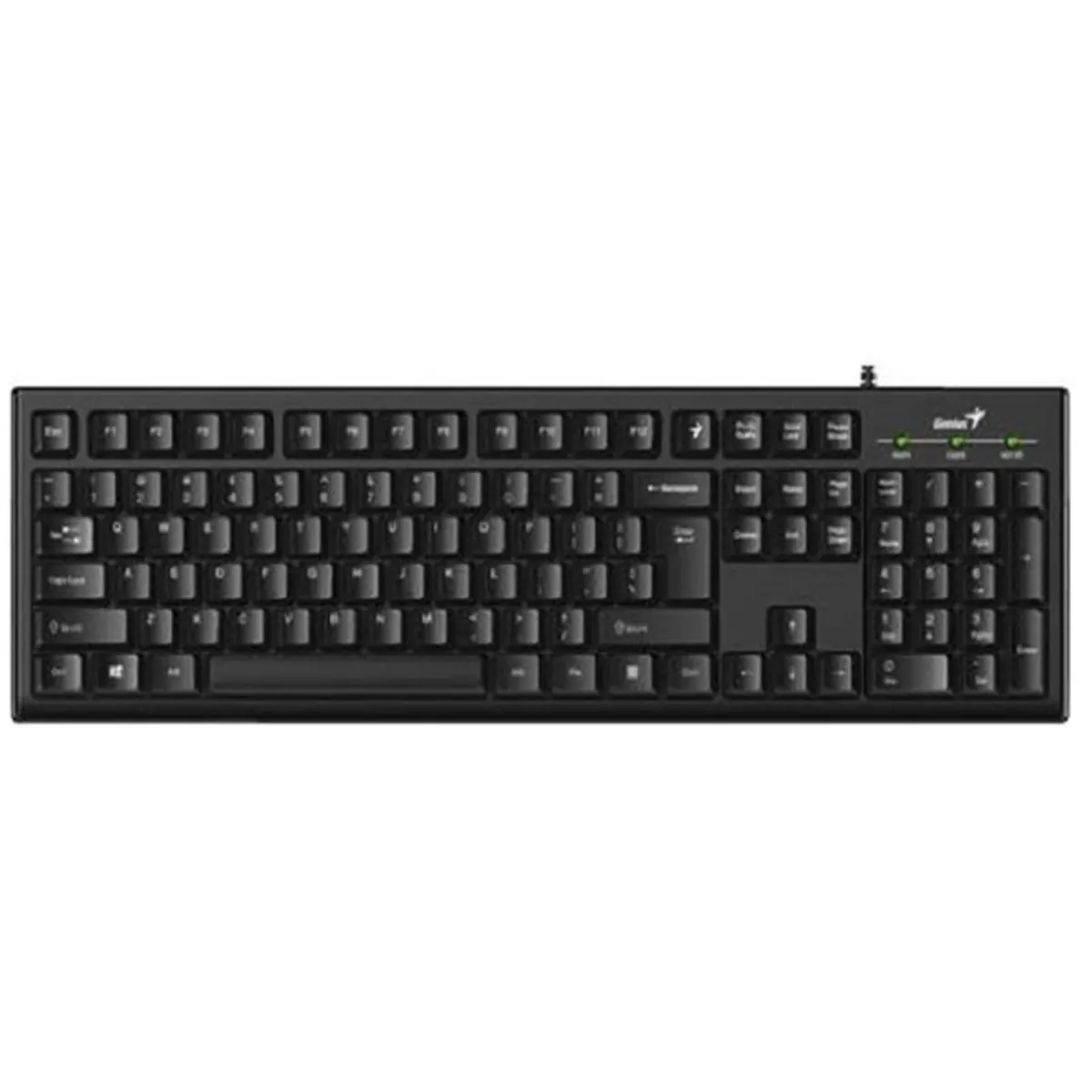 Genius 31300005404 KB-100 Magyar kiosztás USB Vezetékes Normál Fekete Numerikus billentyűzet #1