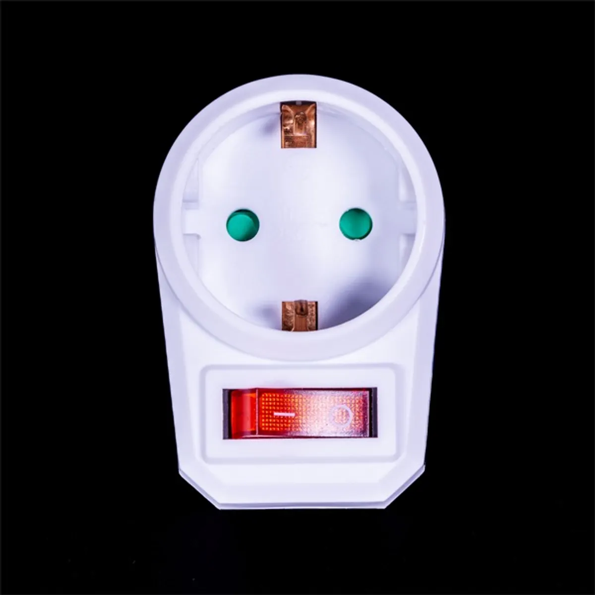 IRIS ELECTRIC IEA-1W-K kapcsolható fali aljzat 1x16A 250V 3500W műanyag fehér gyermekvédelemmel #4