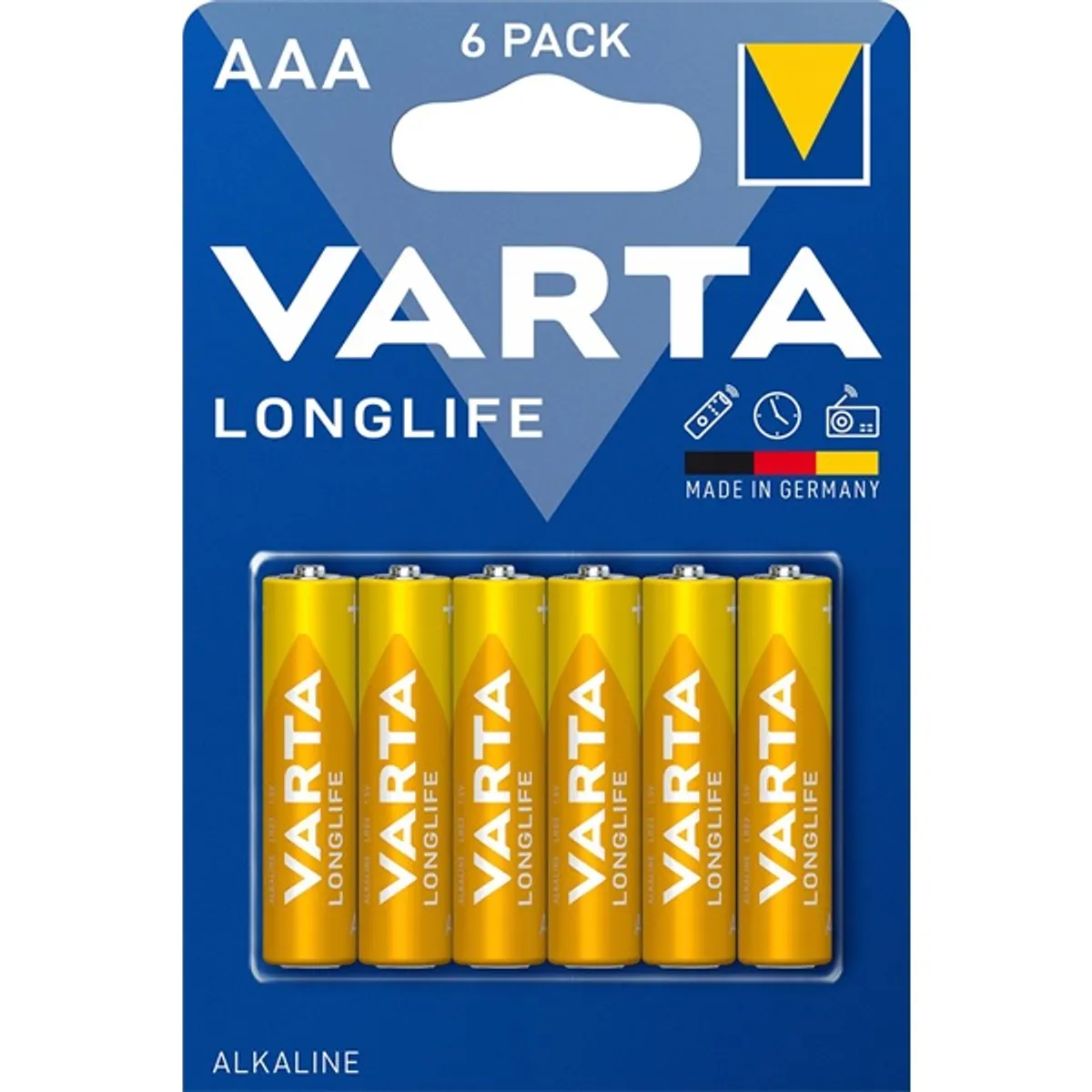 Varta 4103101416 Longlife AAA alkáli elem 6db #2