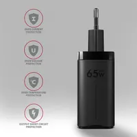 Axagon ACU-DPQ65 hálózati töltő 65W PD3.0 QC4+ 2x USB-C 1x USB-A univerzális fekete #5