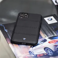 BMW BMHCN65PELBK vízszintesen csíkozott kemény tok fekete iPhone 11 Pro Max 6,5" #6