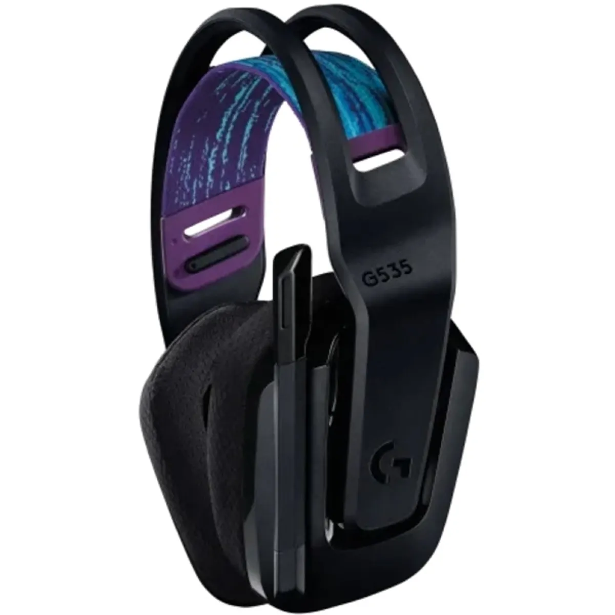 Logitech 981-000972 G535 Lightspeed vezeték nélküli fekete 40 mm USB-C 33 óra balos mikrofon 12 m #3