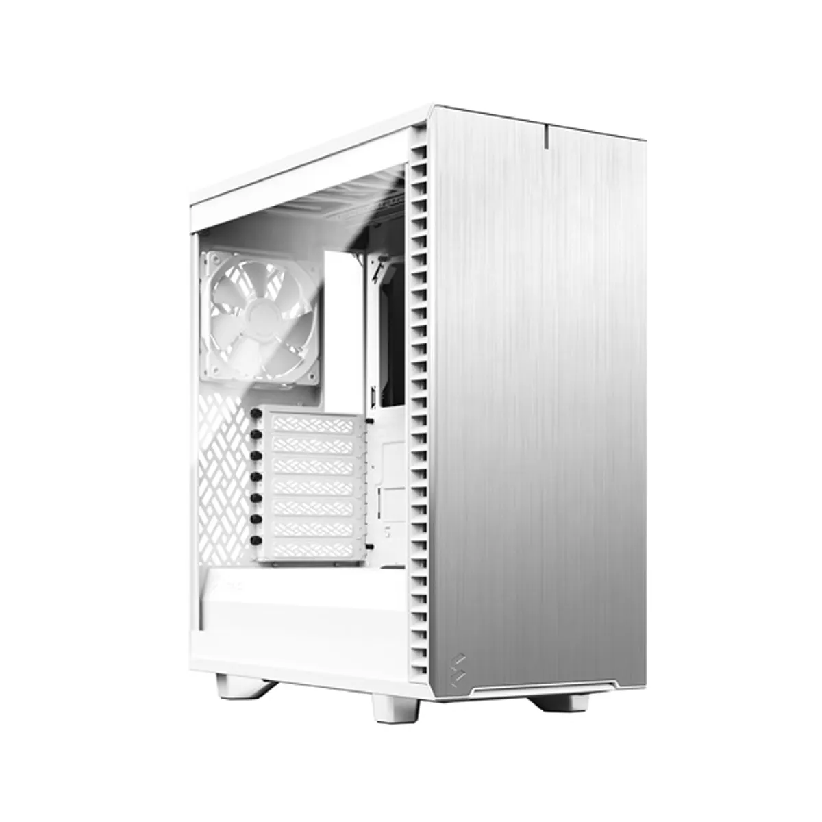 Fractal Design FD-C-DEF7C-04 Define 7 Compact Fehér üveg ATX USB 3.0 7 ventilátorhely 2 beépített ventilátor #1