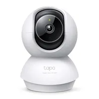 TP-LINK TAPO C230 Tapo C230 beltéri IP biztonsági kamera 2880x1620 88 fok látómező 340 fok pásztázás éjjellátó 12 m kétoldali audio microSD