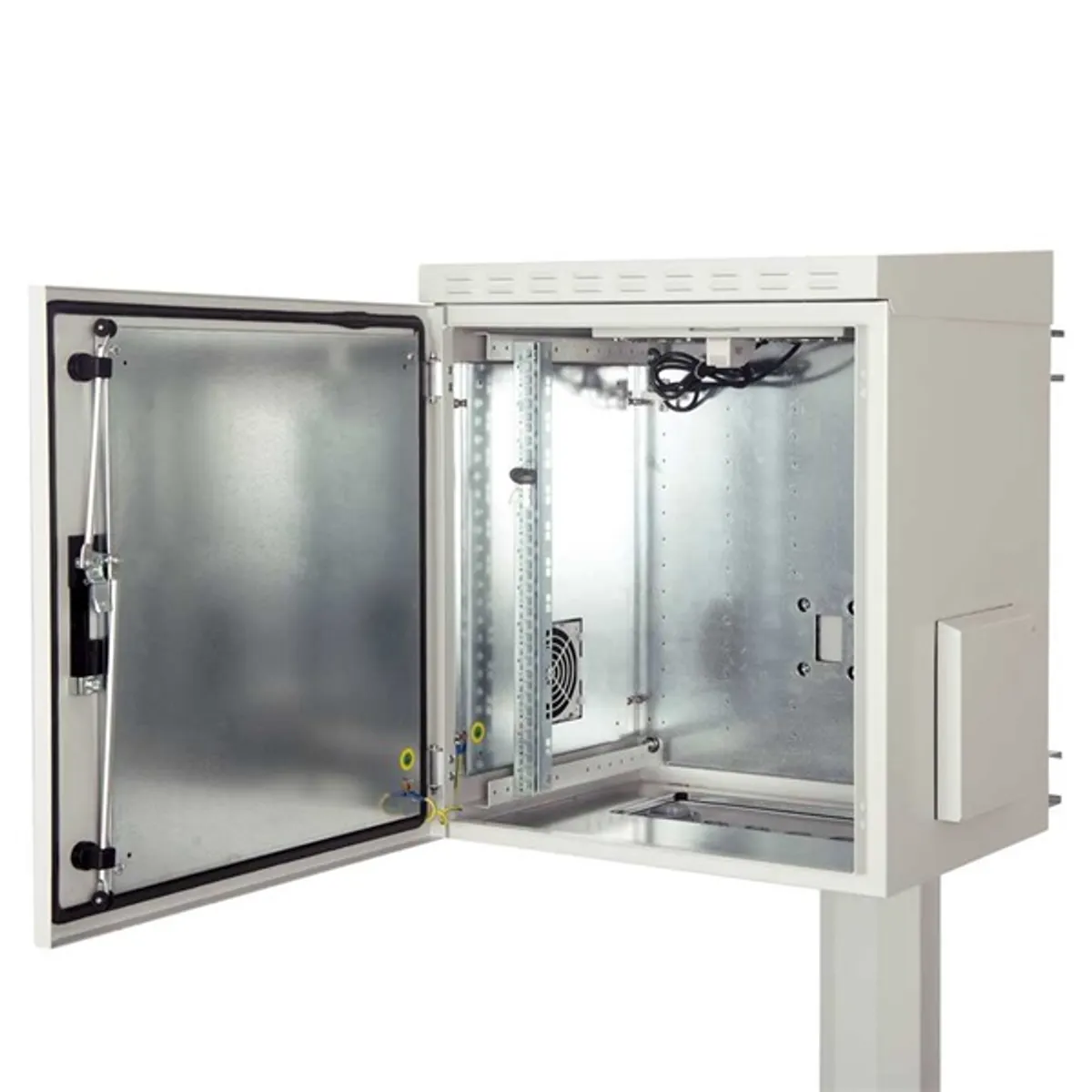 Lande LN-SBO-IP5507U6045-LG SAFEbox 7U 19" fali rack kültéri IP55 600x450 szürke #3