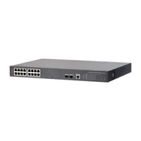 DAHUA PFS4218-16GT-240 menedzselhető PoE switch 16 PoE portok 240 W 2 SFP uplink 18 Gigabit LAN VLAN QoS ACL