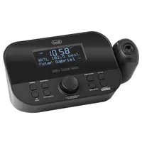 Trevi RC 85D8 FEKETE órás rádió projektoros led kijelző dab