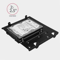 AXAGON RHD-435 keret fekete 5.25" 4x 2.5" HDD és SSD támogatás, 1x 3.5" HDD #3