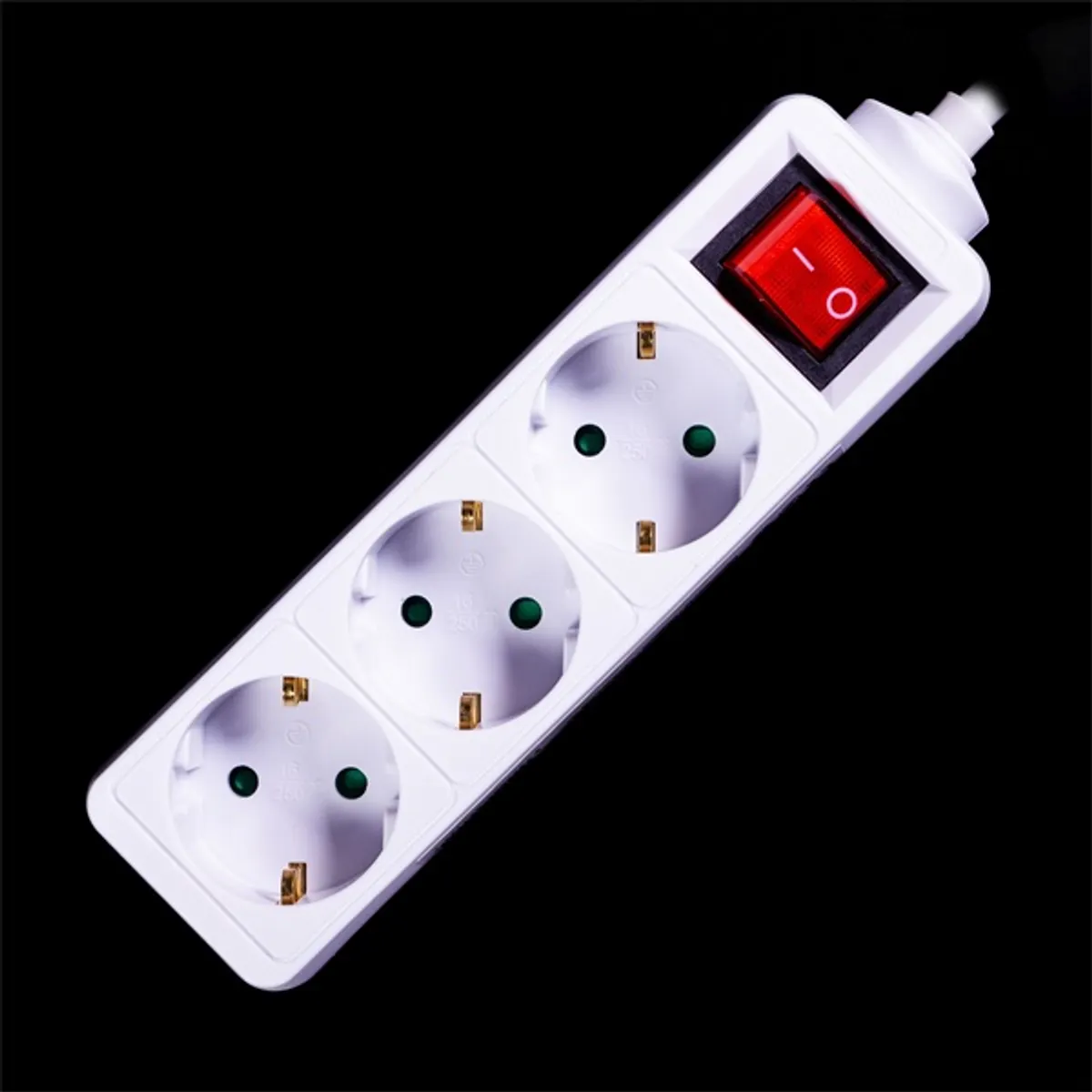 IRIS ELECTRIC IEPS-3W-5M-K Hosszabbító elosztó 3 aljzat kapcsoló 5 m fehér #3