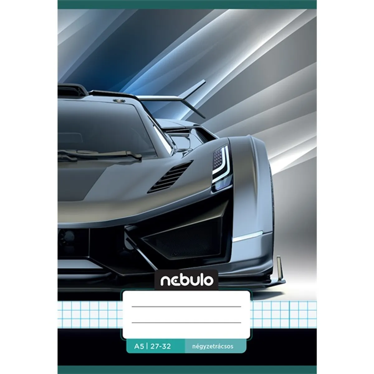 Nebulo NR-2-VM-A5 füzet sima matt fólia A5 40 lap álló tűzött #6