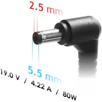 AKYGA AK-ND-72 80W notebook töltő 19V 4.22A 5.5x2.5mm 1.2m #3