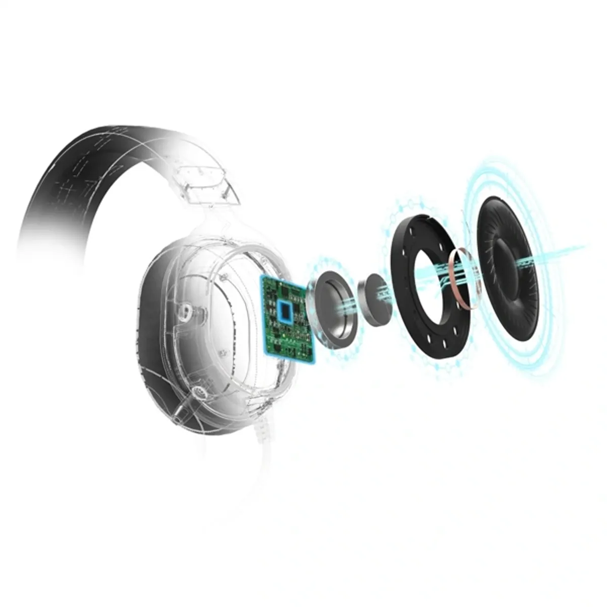 URAGE 00217864 SOUNDZ 800 V2 7.1 vezetékes gamer headset DTS Headphone:X 2.0 licenc 2 m kábel #4