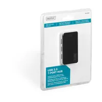DIGITUS DA-70222 7-portos usb hub usb 2.0 külső tápos #6