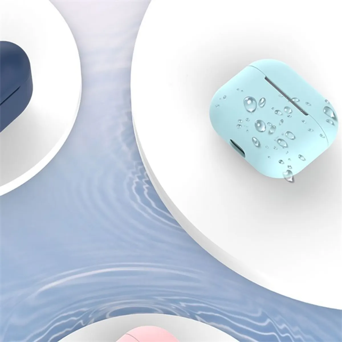 Haffner FN0266 Apple AirPods tok Fehér Védőtok #3