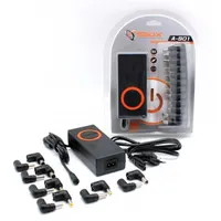 SBOX A-901 univerzális notebook töltő 90W Fekete