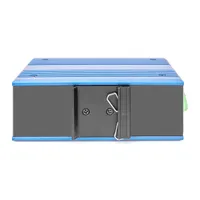 DIGITUS DN-650106 Ipari 8-portos Fast Ethernet Switch Fém Fekete-kék DIN-sínre és falra szerelhető #3