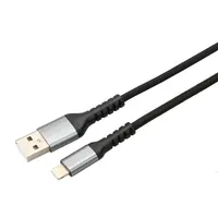 Avax CB401G Steely 1,5m USB A-Lightning acélszürke adat- és töltőkábel #2