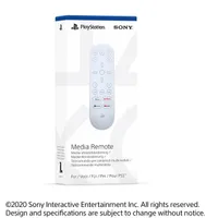 Sony 2806961 PlayStation 5 media remote konzol távirányító