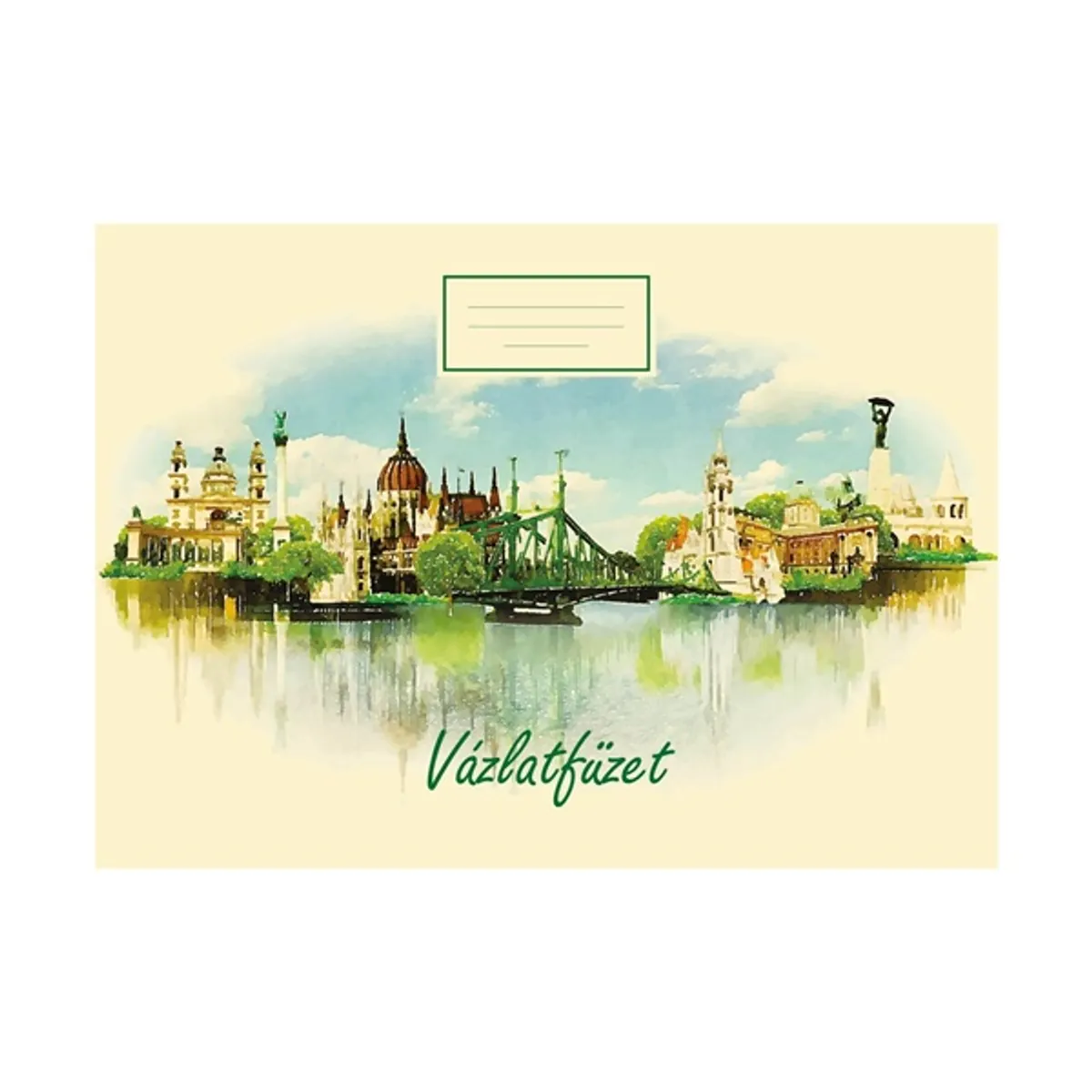 Herlitz 09055856 vázlatfüzet spirál B4 32 lap famentes belívvel #1