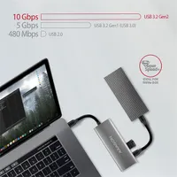 AXAGON HMC-5G2 Speedster 5H USB-C hub HDMI 4K30Hz 60W PD 2x USB-A 2x USB-C #5