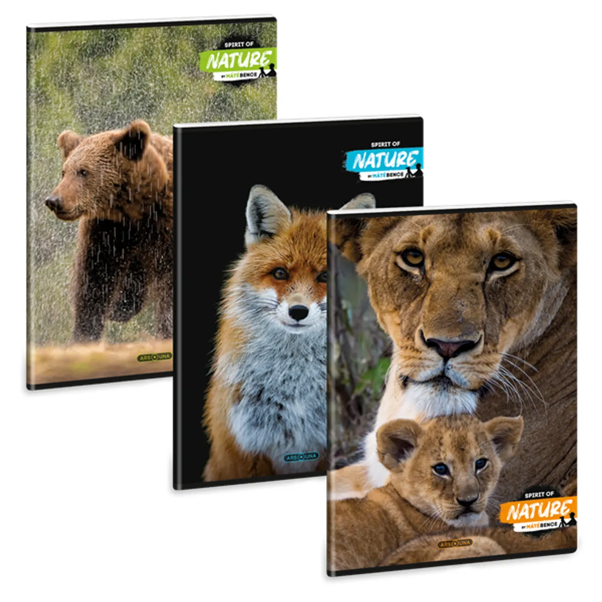 ARS UNA 53124227 Spirit Of Nature 206x296mm A4 40 lapok kockás 75 g per m2 extra kapcsos #1