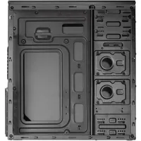 AKYGA AK939BL Midi ATX ház fekete 5,25 külső hely 1 db 3,5 belső hely 3 db 2,5 belső hely 3 db USB 2.0 előlapon 2 db max GPU hossz 385 mm táp nincs #6