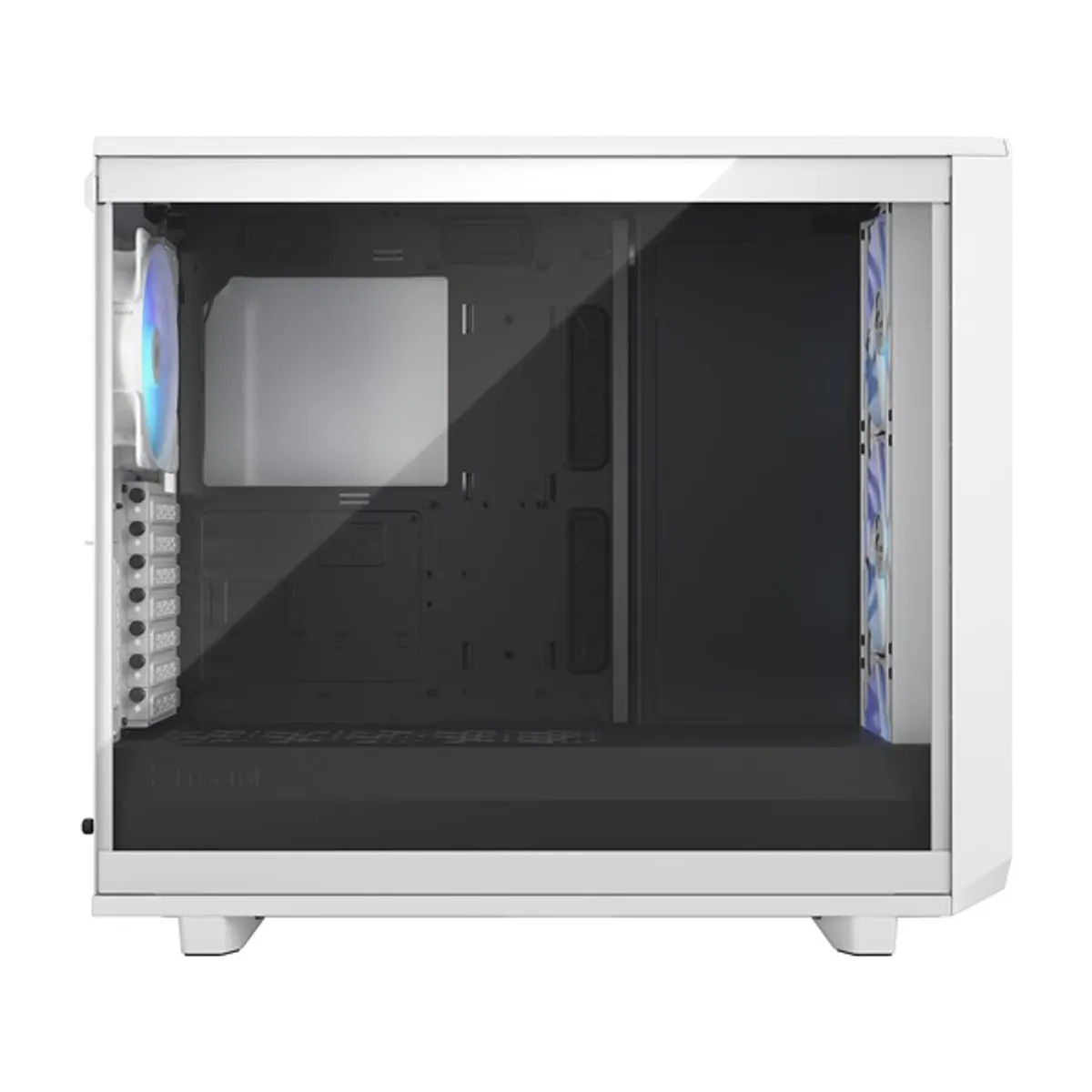 Fractal Design Meshify 2 RGB FD-C-MES2A-08 Fehér E-ATX 360 mm radiátor támogatás 4 Aspect 14 RGB PWM előre telepített ventilátor #2