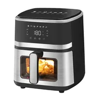 TOO AF-500-S forrólevegős sütő ezüst 5 L 1400 W digitális kijelző