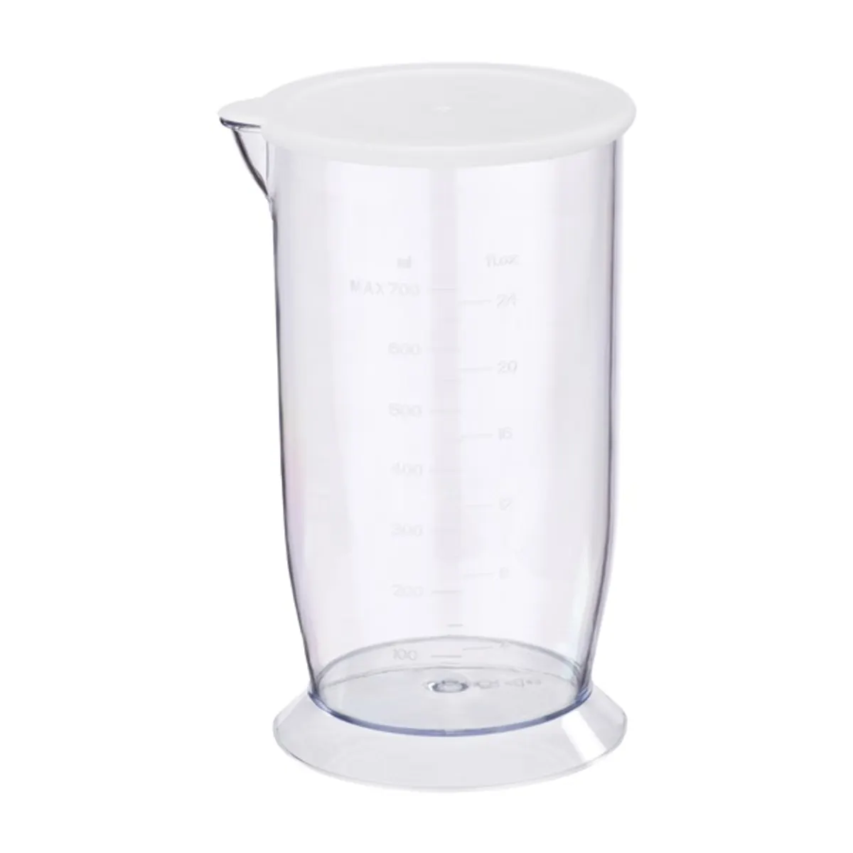 TOO HB-200-112-W-S Botmixer fehér 200 W 700 ml műanyag keverőtál 120 cm rozsdamentes acél kés #6