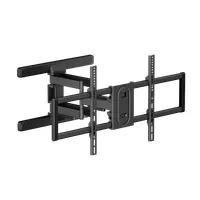 Stell 35061032 fali konzol acél fekete 60 kg forgatható billenthető kábelrendező 1 db 43"-100" Vesa 200x100-800x400
