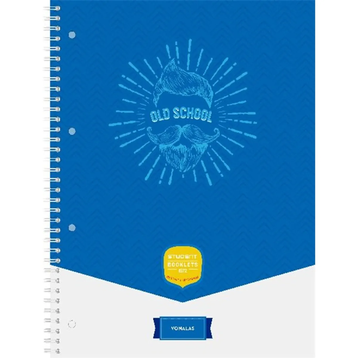 Ico 7500087003 Student art A4 70lapos vonalas spirálfüzet lefűzhető #1