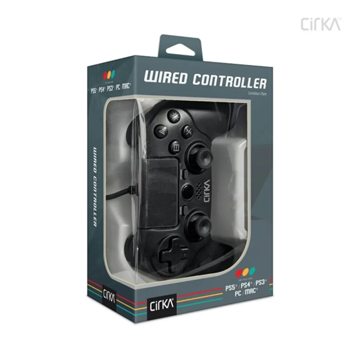 Cirka M07527-BK NuForce kontroller vezetékes PS4 PC Mac fekete #5