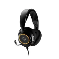 STEELSERIES 61631 Arctis Nova 3 fekete gamer usb-c vezetékes 40 mm hangszóró 20-22000 Hz 36 ohm -38 dB mikrofon