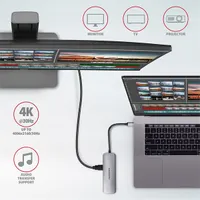 AXAGON HMC-5 5in1 USB-C dokkoló SD Micro SD HDMI 2x USB-A USB-C 20 cm kábel #4