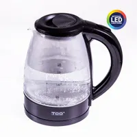 TOO KE-800 1,8 L üveg vízforraló vezeték nélküli, 1800 W, 360 fokos forgó talp, rejtett fűtőszál, vízszintjelző, vízkőszűrő, automatikus kikapcsolás